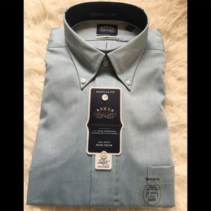 NWT Eagle Shirt Makers Regular Fit 34/35